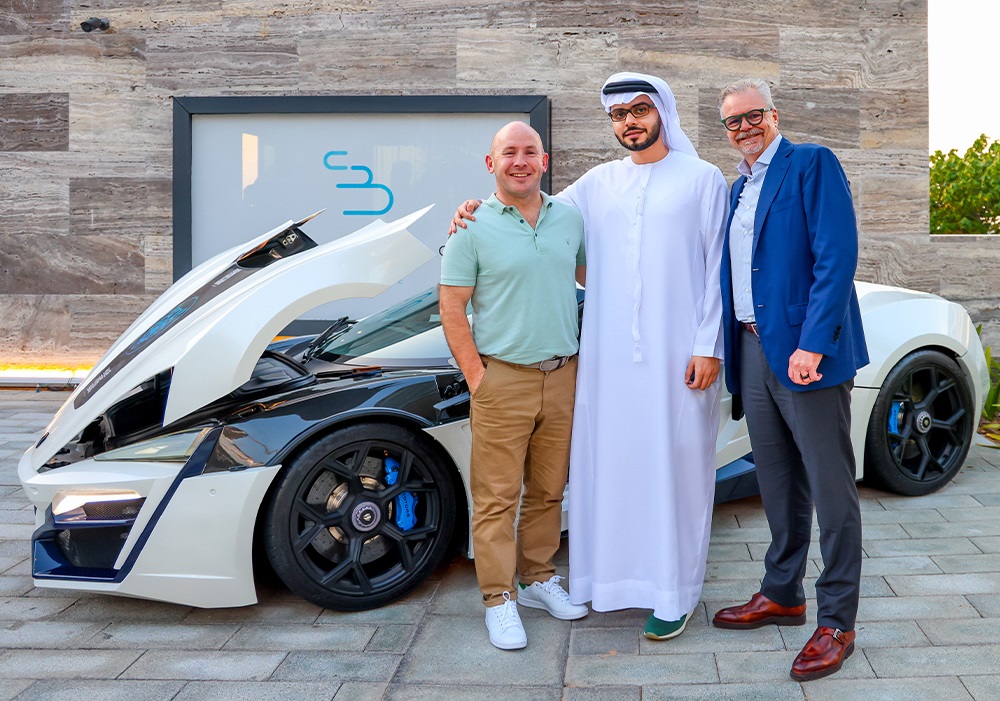 Lykan HyperSport at the Crypto Oasis Ecosystem Night, Cove Beach