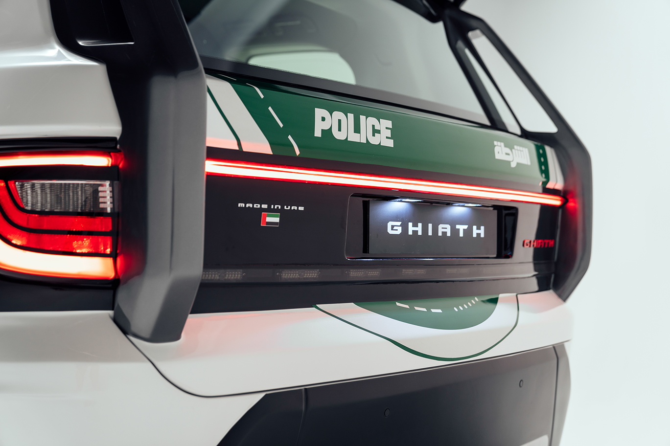 W Motors GHIATH SMART PATROL joins Dubai Police Fleett