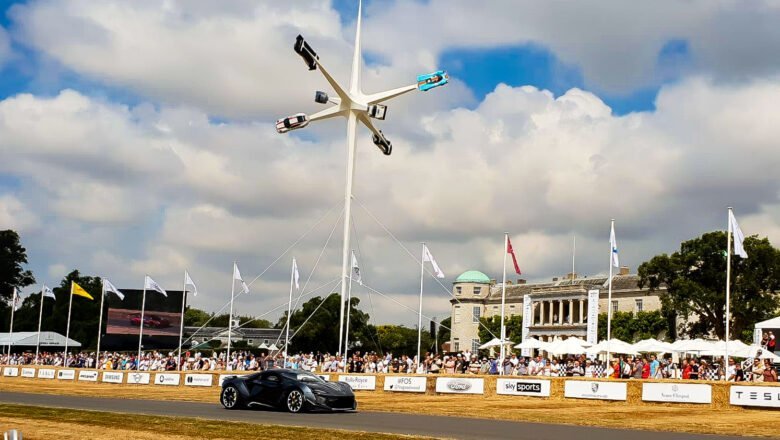 W Motors Fenyr SuperSport hits the road for the first time at Goodwood Festival of Speed 2018!