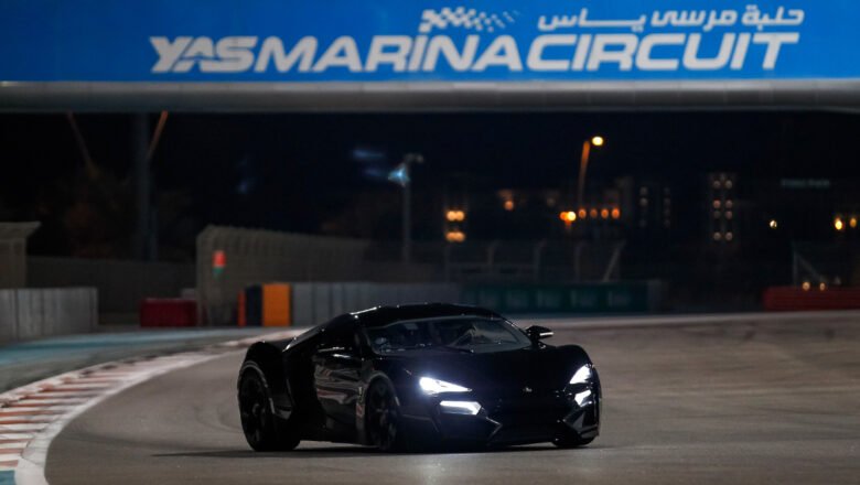 Lykan HyperSport track event